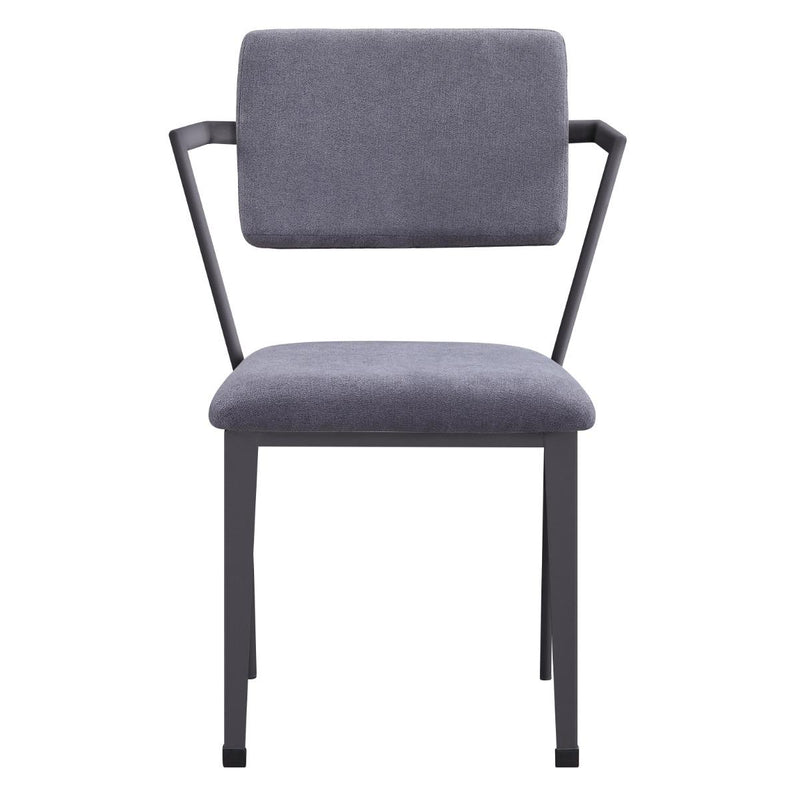 Acme Furniture Cargo 37898 Chair - Gunmetal IMAGE 3