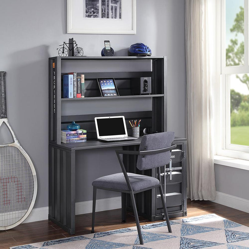 Acme Furniture Cargo 37898 Chair - Gunmetal IMAGE 6
