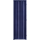 Acme Furniture Cargo 37909 Wardrobe (Double Door) - Blue IMAGE 3