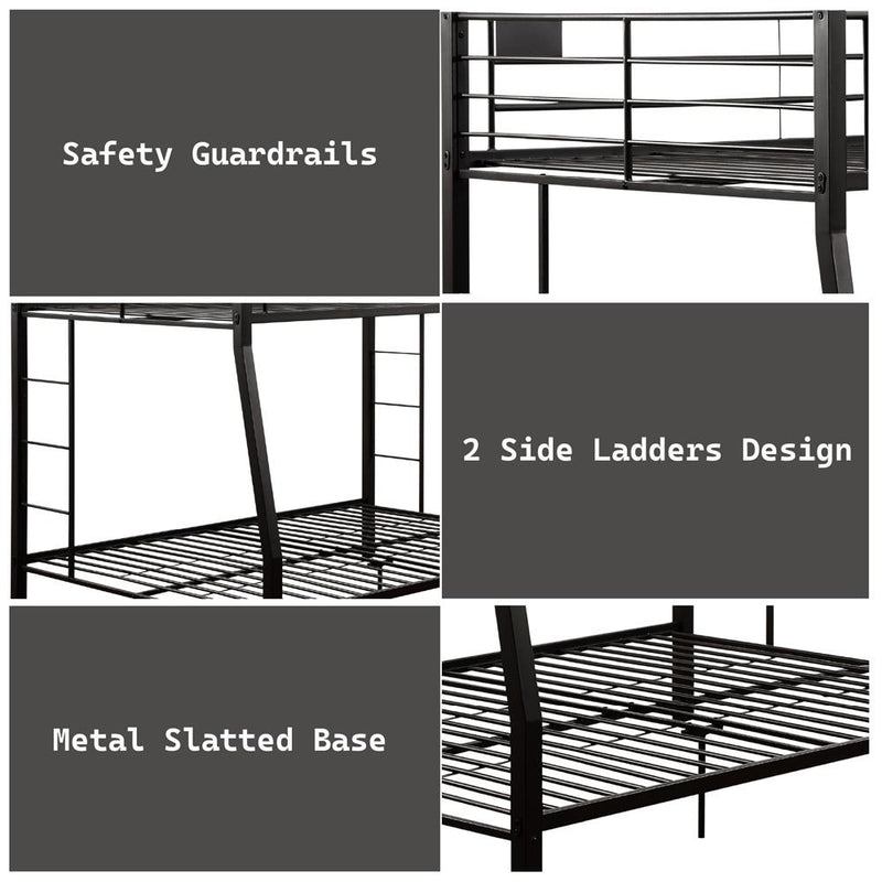Acme Furniture Limbra 38005 Full XL Over Queen Bunk Bed IMAGE 2