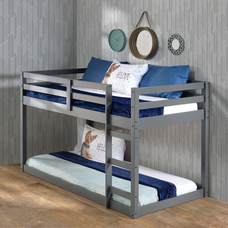 Acme Furniture Gaston 38180 Loft Bed - Grey IMAGE 3
