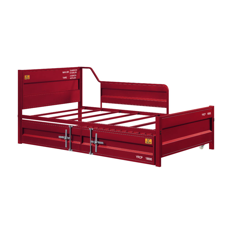 Acme Furniture Cargo 39895 Twin Daybed & Trundle - Red IMAGE 3