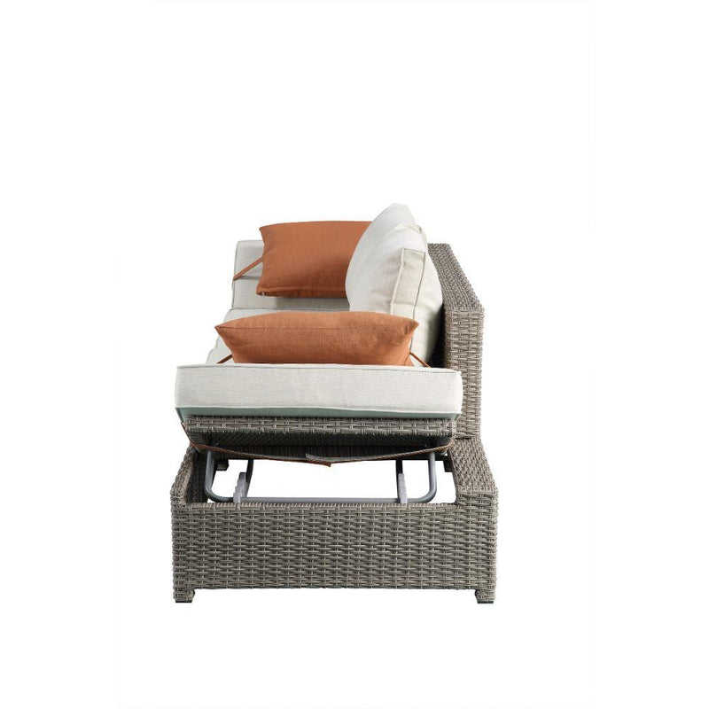 Acme Furniture Salena 45015 Patio Sofa & 2 Ottomans IMAGE 7
