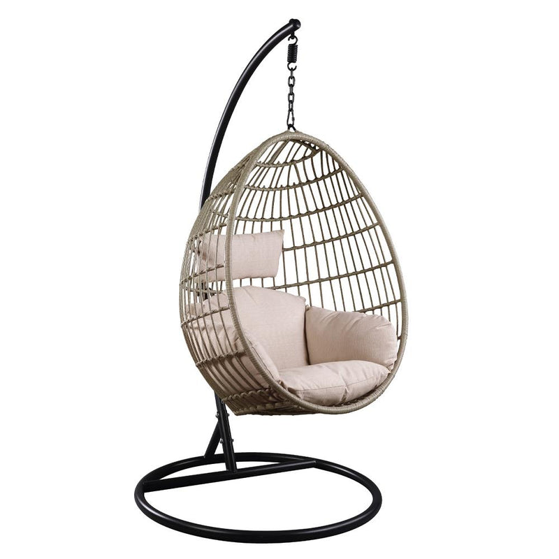 Acme Furniture Vasant 45082 Patio Swing Chair with Stand IMAGE 2