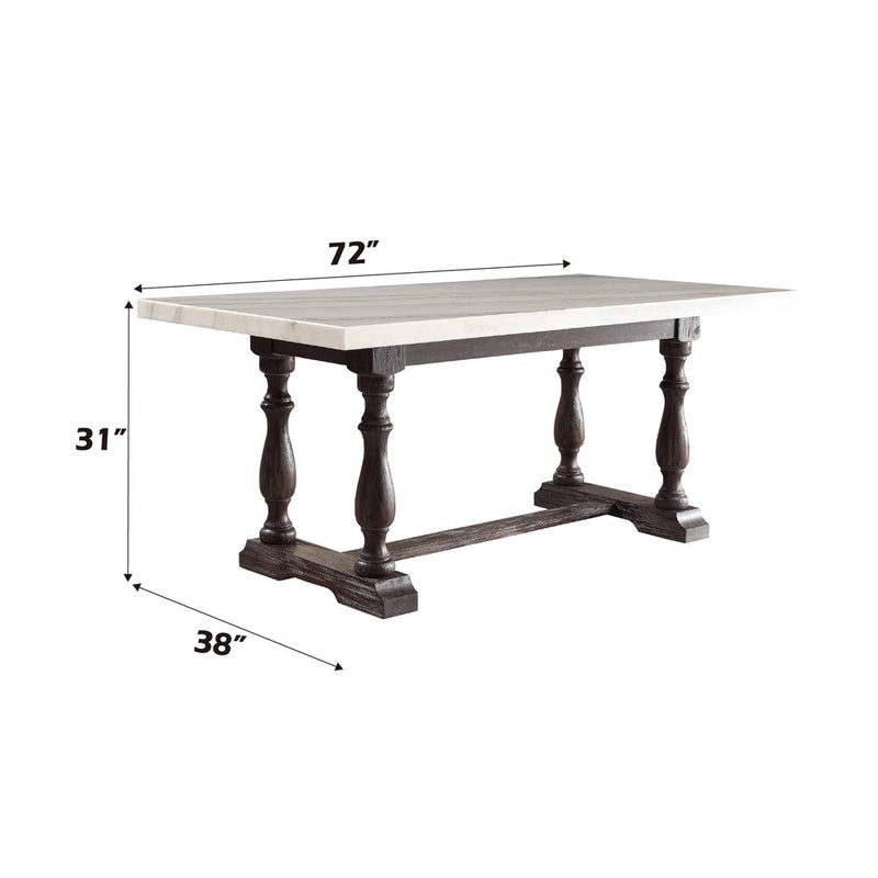 Acme Furniture Gerardo 60820 Dining Table IMAGE 2