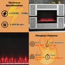 Acme Furniture Noralie 90660 Fireplace IMAGE 3