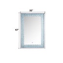 Acme Furniture Nysa 97591 Accent Mirror with LED IMAGE 2