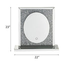 Acme Furniture Noralie 97707 Accent Mirror with LED IMAGE 5