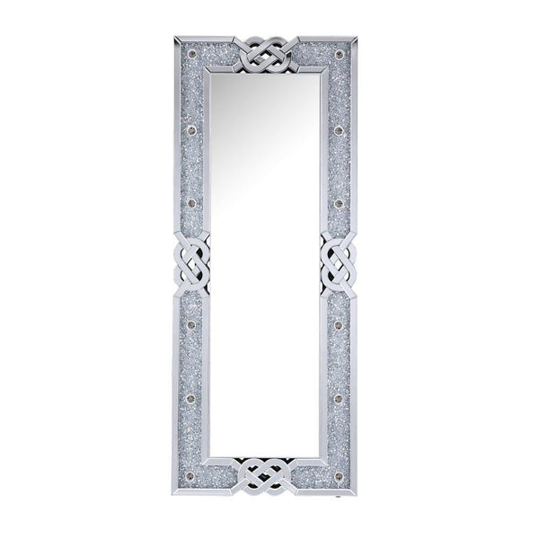 Acme Furniture Noralie 97758 Floorstanding Accent Mirror with LED IMAGE 1