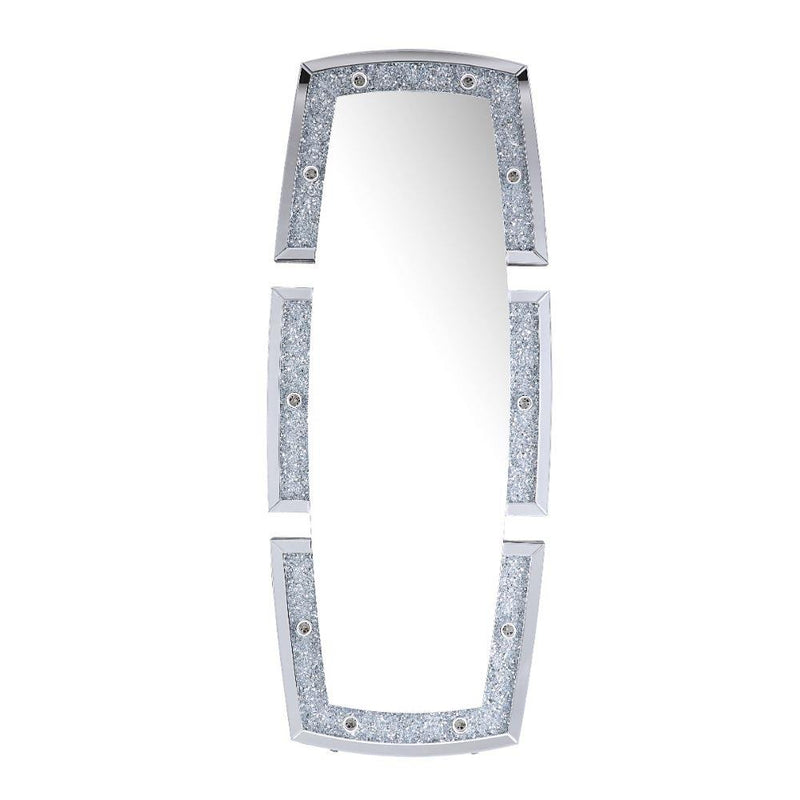 Acme Furniture Noralie 97759 Floorstanding Accent Mirror with LED IMAGE 1