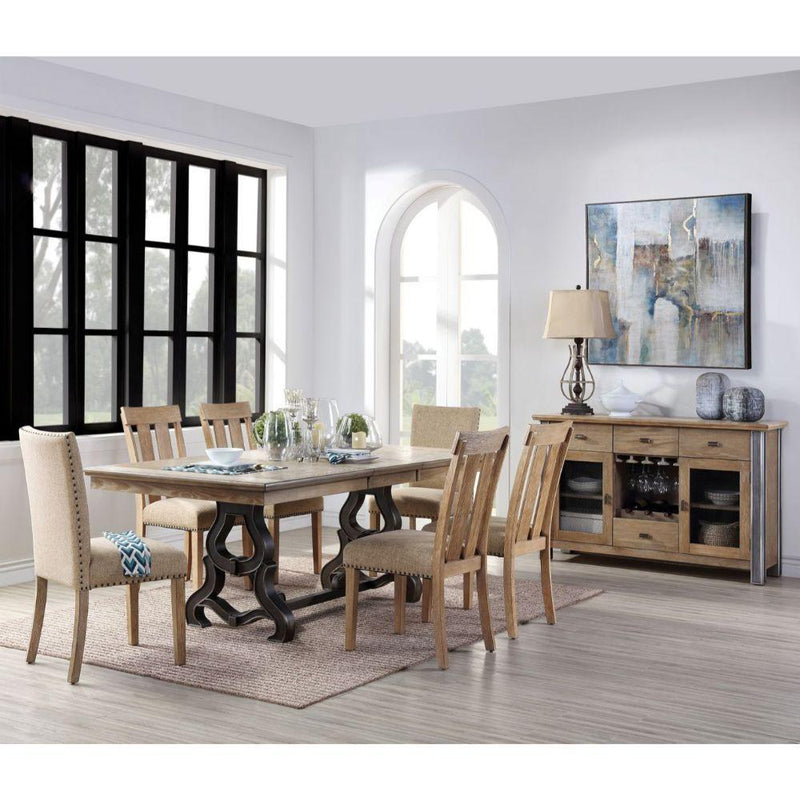Acme Furniture Nathaniel 62330 Dining Table IMAGE 6