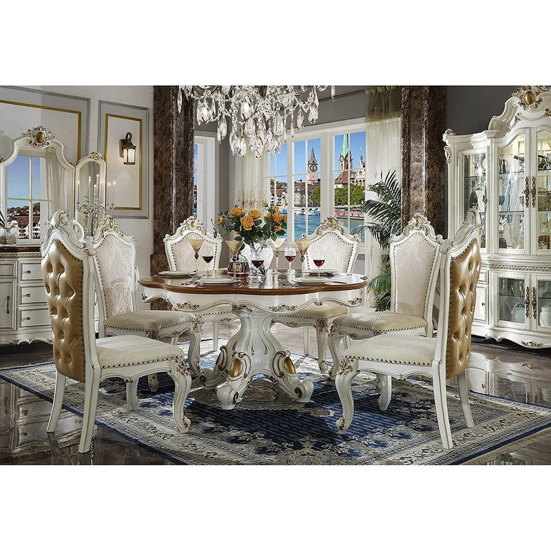 Acme Furniture Picardy 63464 Hutch and Buffet - Antique Pearl IMAGE 6