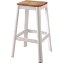 Acme Furniture Jacotte 72331 Bar Stool - Natural and White IMAGE 1
