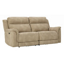  Signature Design by Ashley Next-Gen Durapella 5930247 2 Seat Power Reclining Sofa Adjustable Headrest IMAGE 2