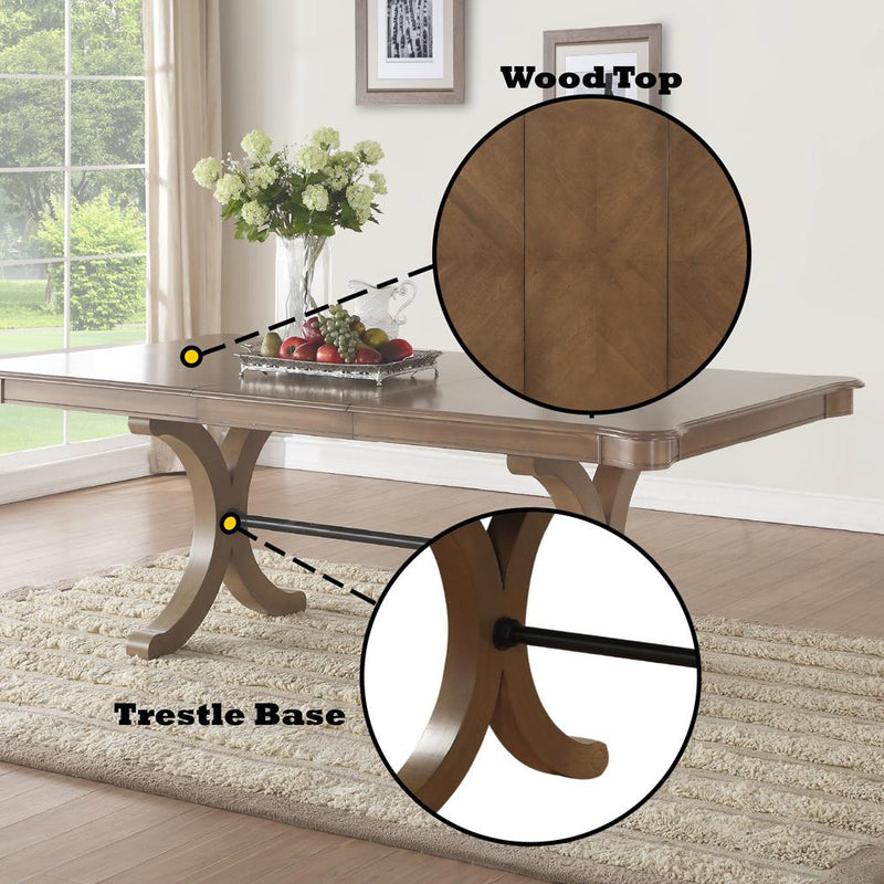 Acme Furniture Harald 71765 Dining Table IMAGE 8