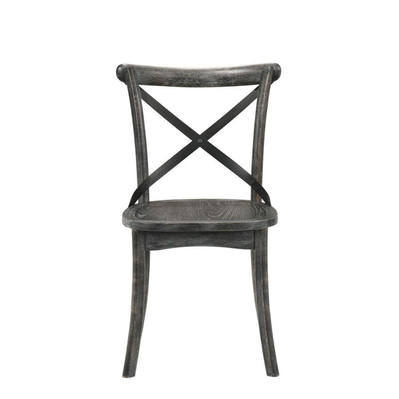 Acme Furniture Kendric 71897 Side Chair - Rustic Grey IMAGE 2