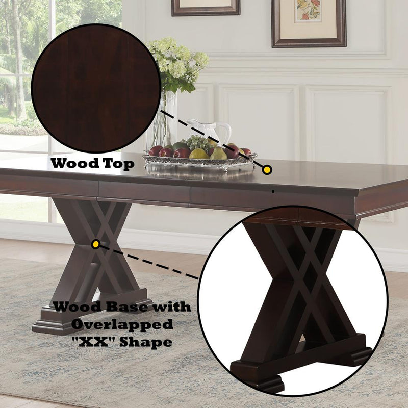 Acme Furniture Katrien 71855 Dining Table IMAGE 7