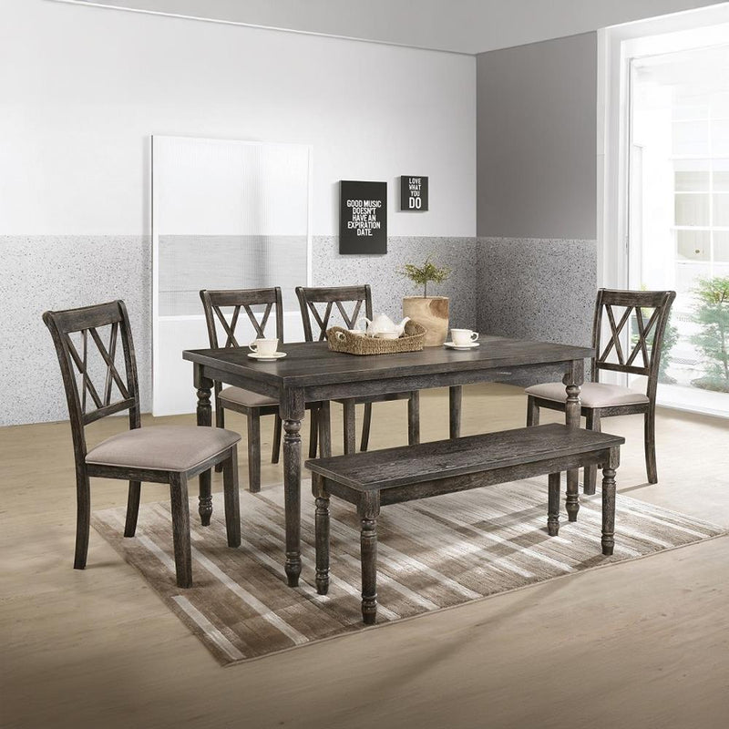 Acme Furniture Claudia II 71880 Dining Table IMAGE 6