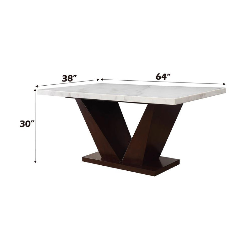 Acme Furniture Forbes 72120 Dining Table IMAGE 2