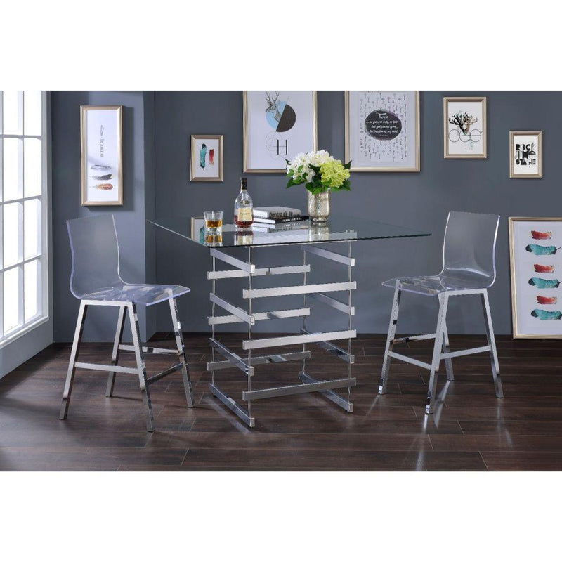Acme Furniture Nadie 72590 Counter Height Table IMAGE 3