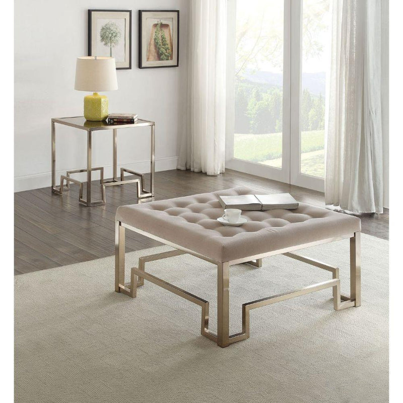 Acme Furniture Damien 81625 Cocktail Ottoman IMAGE 2