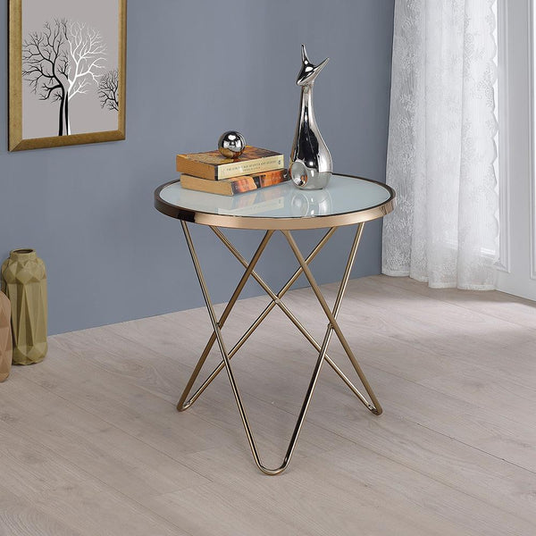 Acme Furniture Valora 81827 End Table IMAGE 1