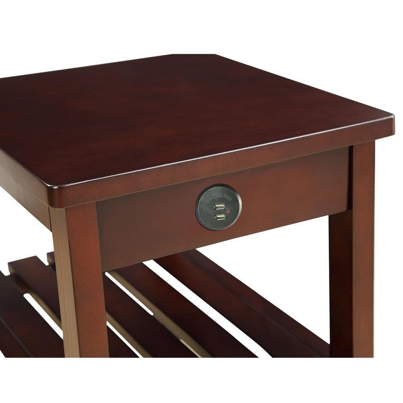 Acme Furniture Wasaki 81955 Side Table IMAGE 5