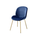 Acme Furniture Chuchip 72947 Side Chair - Blue IMAGE 1