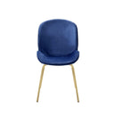 Acme Furniture Chuchip 72947 Side Chair - Blue IMAGE 2