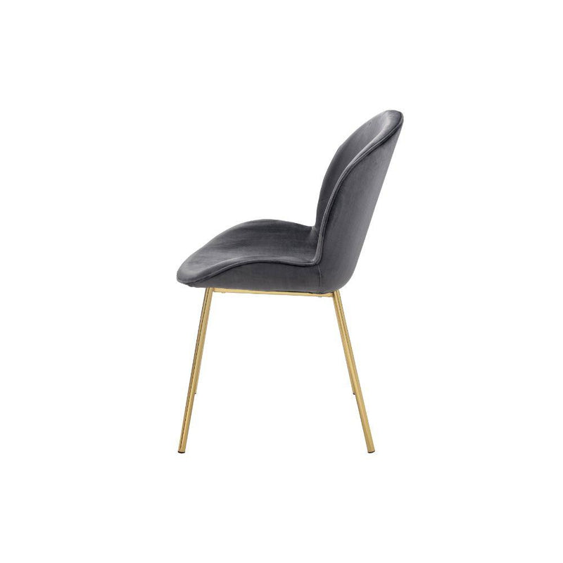 Acme Furniture Chuchip 72948 Side Chair - Grey IMAGE 3