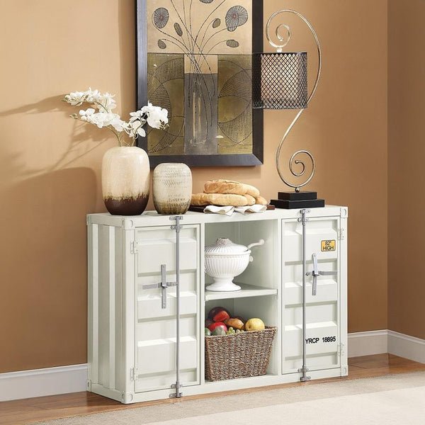 Acme Furniture Cargo 77890 Server - White IMAGE 1