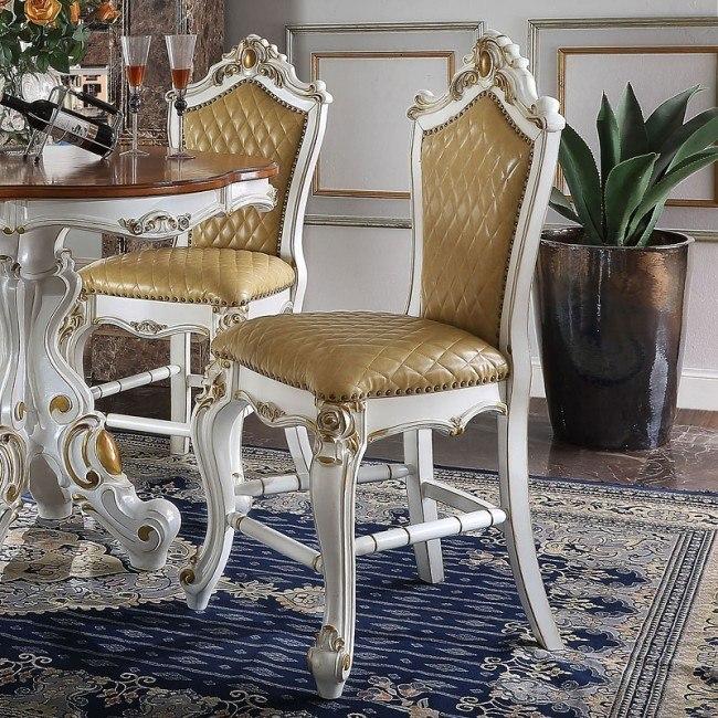 Acme Furniture Picardy 78212 Counter Height Chair - Antique Pearl IMAGE 2