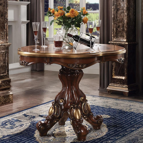 Acme Furniture Picardy 78220 Counter Height Table - Cherry Oak IMAGE 1