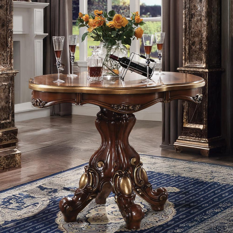 Acme Furniture Picardy 78220 Counter Height Table - Cherry Oak IMAGE 1