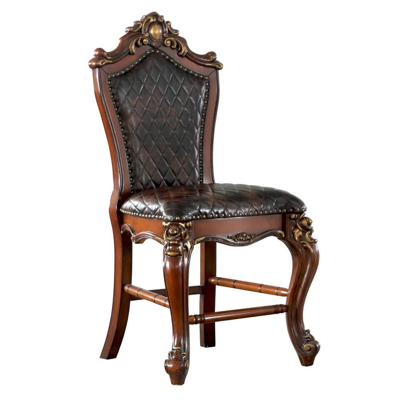 Acme Furniture Picardy 78222 Counter Height Chair - Cherry Oak IMAGE 2