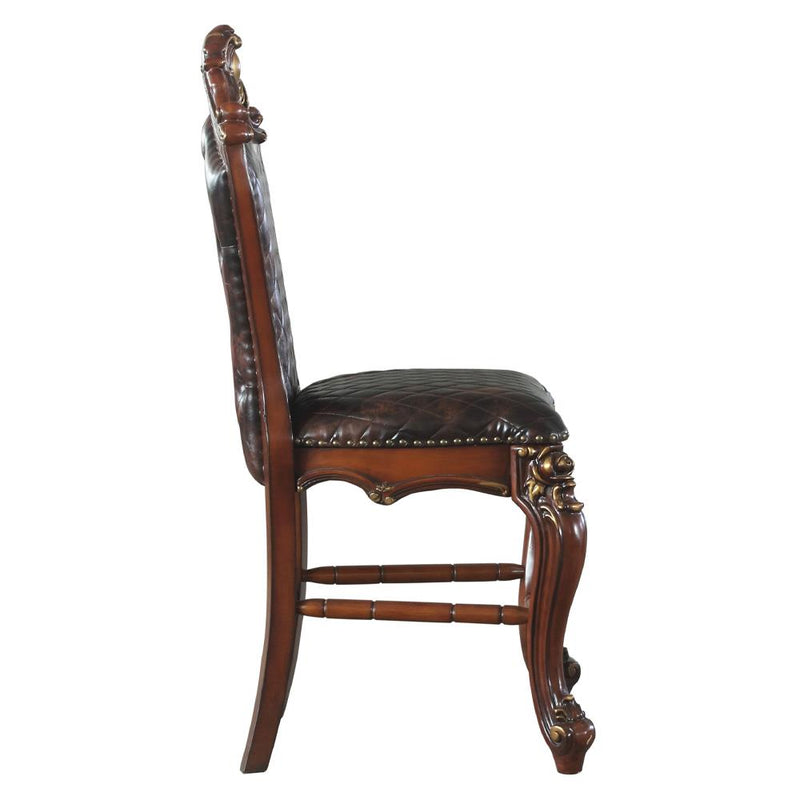 Acme Furniture Picardy 78222 Counter Height Chair - Cherry Oak IMAGE 4