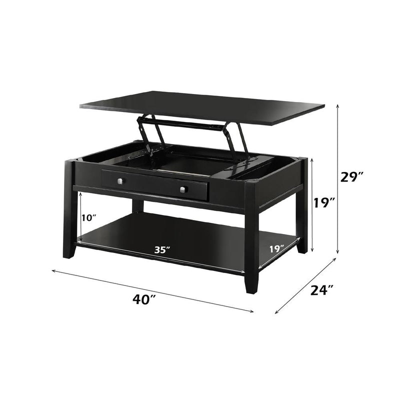 Acme Furniture Malachi 82950 Coffee Table with Lift Top IMAGE 7
