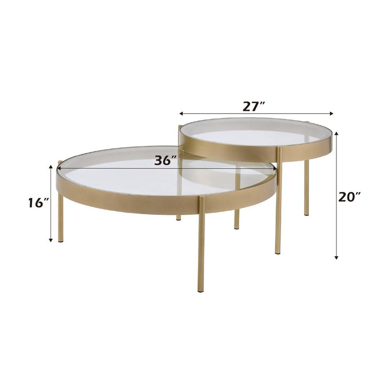 Acme Furniture Andover 83095 Nesting Table Set IMAGE 5