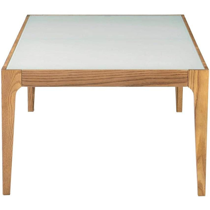 Acme Furniture Gwynn 84665 Coffee Table - Natural & Frosted Glass IMAGE 3