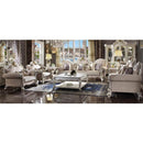 Acme Furniture Picardy 85460 Coffee Table - Antique Pearl IMAGE 4