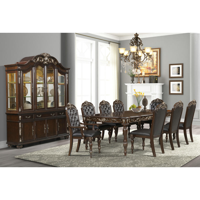 New Classic Furniture Maximus D1754-40 China Cabinet - Madeira IMAGE 2