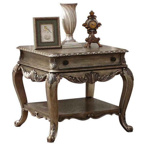 Acme Furniture Ragenardus 86032 End Table - Vintage Oak IMAGE 1