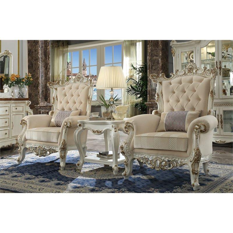 Acme Furniture Picardy 86882 End Table IMAGE 2