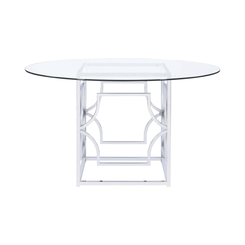 Coaster Furniture Starlight 192561/CP54RD-10 Dining Table IMAGE 2