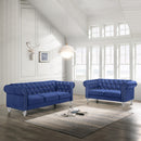 New Classic Furniture Emma Crystal UKD13 Sofa - Royal Blue IMAGE 2