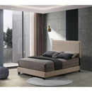 Acme Furniture 27420Q Queen Panel Bed - Beige IMAGE 4