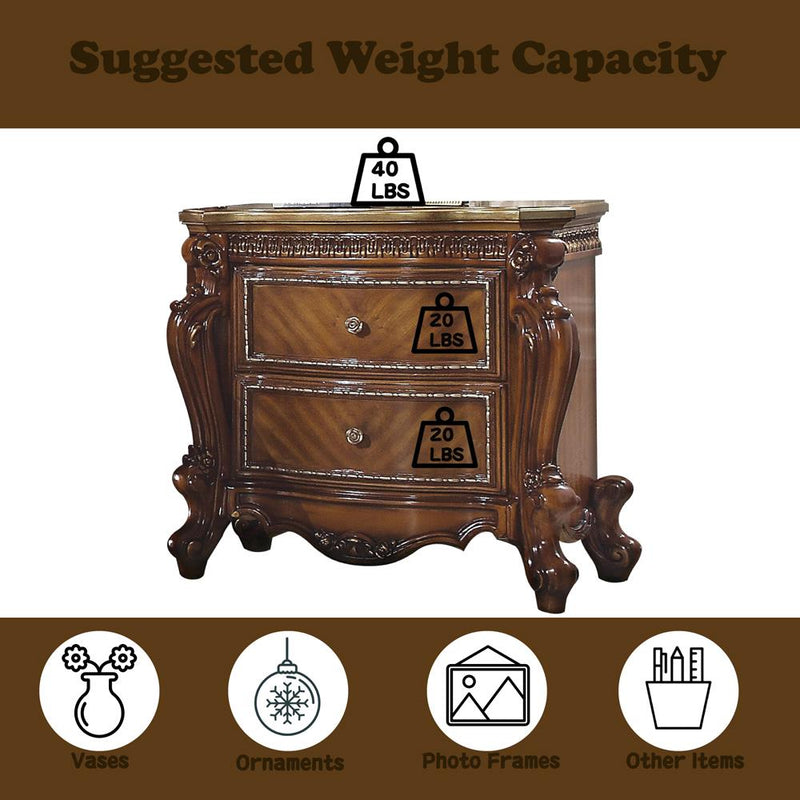 Acme Furniture Picardy 27843 Nightstand IMAGE 5