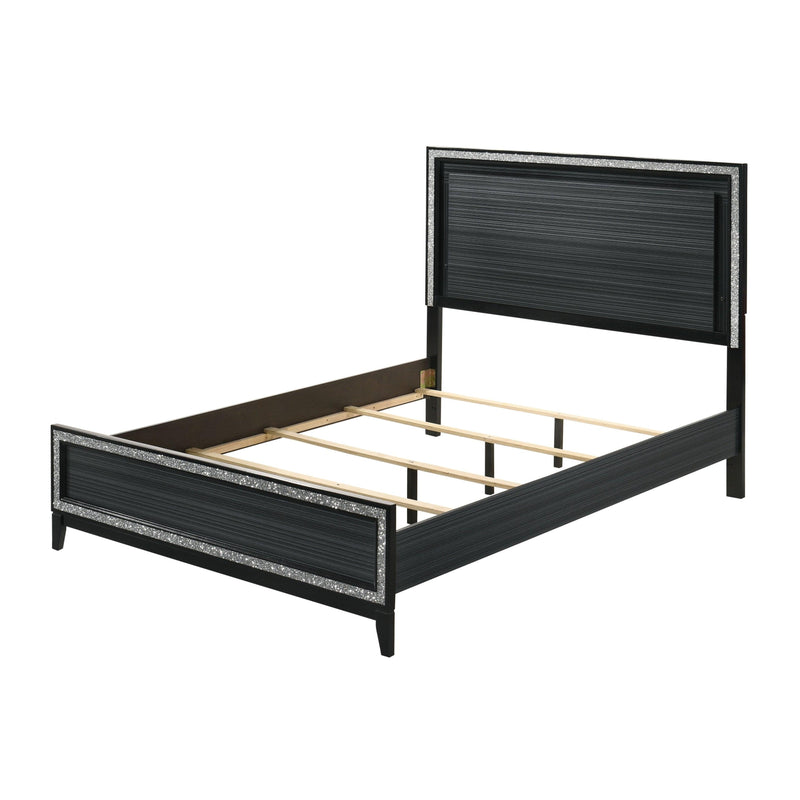 Acme Furniture Haiden 28430Q Queen Bed - Weathered Black IMAGE 2