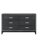 Acme Furniture Haiden 28435 Dresser - Weathered Black IMAGE 3