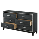 Acme Furniture Haiden 28435 Dresser - Weathered Black IMAGE 4